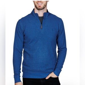TailorByrd Mens Quarter-Zip Long-Sleeve